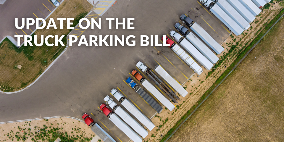 Update on Truck Parking Bill