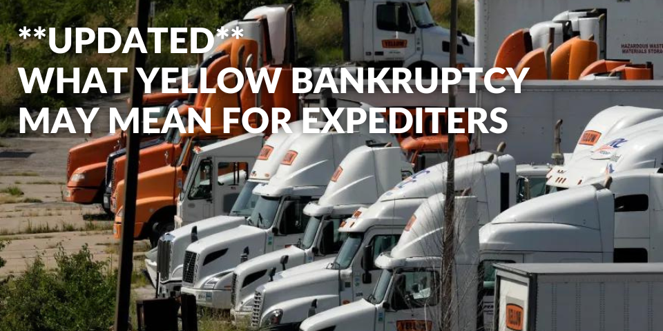 Update on Yellow Bankruptcy